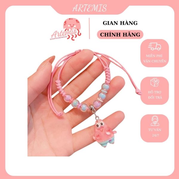 Vòng tay hoạt hình handmade dễ thương – phụ kiện xinh xắn cho tín đồ kawaii! - Hình ảnh 2