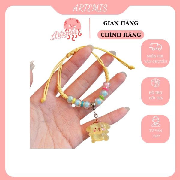 Vòng tay hoạt hình handmade dễ thương – phụ kiện xinh xắn cho tín đồ kawaii! - Hình ảnh 4