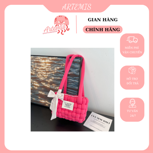 Túi Xách Handmade Đan Len Mềm Mại Artemis – Phong Cách Hàn Quốc Cá Tính & Dễ Thương - Hình ảnh 3