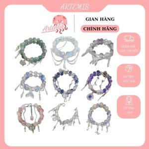 Vòng tay phong thủy mix charm