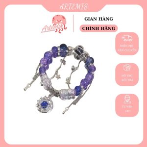 Vòng tay đá phong thủy mix charm